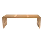 Bench Zen pakoworld teak wood in natural color 140x35x48cm