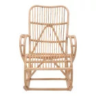 Rocking chair Cormeny pakoworld natural color rattan 68x109x103cm