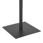 Table Nerobian pakoworld mdf in walnut color 70x70x75cm