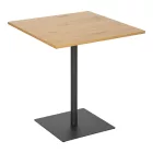 Table Nerobian pakoworld mdf in sonoma color 70x70x75cm