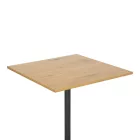 Table Nerobian pakoworld mdf in sonoma color 70x70x75cm