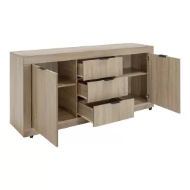 Doha pakoworld sideboard in sonoma shade 180x45x80.5cm