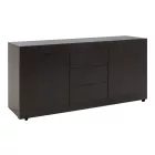 Doha pakoworld sideboard in wenge shade 180x45x80.5cm