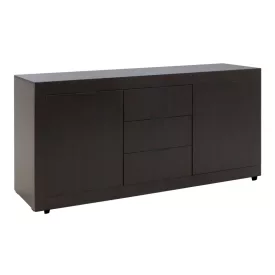 Doha pakoworld sideboard in wenge shade 180x45x80.5cm