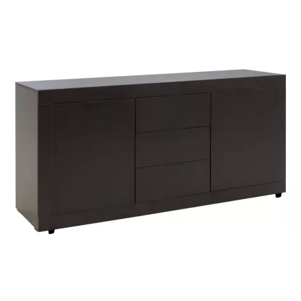 Doha pakoworld sideboard in wenge shade 180x45x80.5cm
