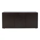 Doha pakoworld sideboard in wenge shade 180x45x80.5cm