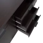 Doha pakoworld sideboard in wenge shade 180x45x80.5cm