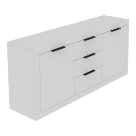 Doha pakoworld sideboard in white color 180x45x80.5cm
