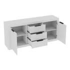 Doha pakoworld sideboard in white color 180x45x80.5cm