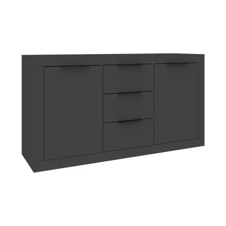 Doha pakoworld buffet in anthracite color 150x45x80.5cm