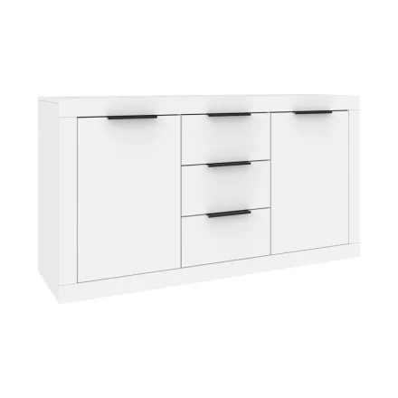 Doha pakoworld buffet in white color 150x45x80.5cm