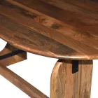 Table Jenkou pakoworld mango wood in natural color 180x90x76cm