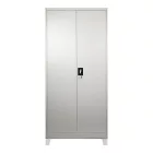 Zogi pakoworld metal cabinet with partition in light gray color 90x45x190cm