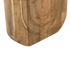 Coffee table Kane pakoworld solid acacia wood in natural color 110x72x38cm