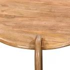 Coffee table Earten pakoworld solid acacia wood in natural color D80x40cm