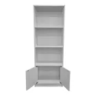 Tekaro pakoworld bookcase in white shade 60x29x166cm
