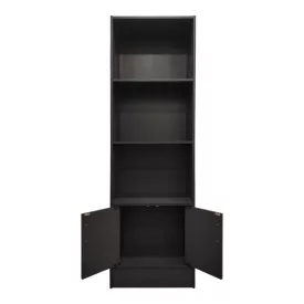 Tekaro I pakoworld bookcase in anthracite shade 57x33x180cm