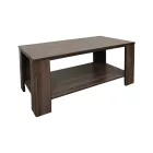 Coffee table Votalo I pakoworld in walnut shade 90x50x45cm