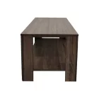 Coffee table Votalo I pakoworld in walnut shade 90x50x45cm