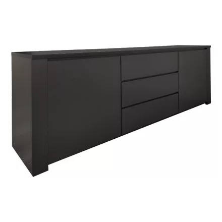 Kalya pakoworld buffet in anthracite shade 220x49x89.5cm