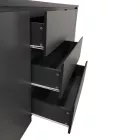 Kalya pakoworld buffet in anthracite shade 220x49x89.5cm