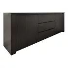 Kalya pakoworld buffet in wenge shade 220x49x89.5cm