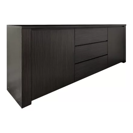 Kalya pakoworld buffet in wenge shade 220x49x89.5cm