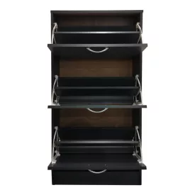 Shoe rack Savaz pakoworld in anthracite 60x24x114cm