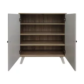   Shoe rack-cabinet Cathi pakoworld in white-sonoma shade 80x34x95cm