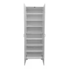 Shoe rack-wardrobe Racka pakoworld in white shade 58x34x186cm