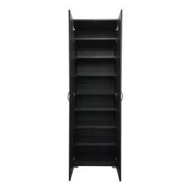   Shoe rack-wardrobe Racka pakoworld in anthracite shade 58x34x186cm