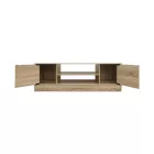 Sasa pakoworld TV cabinet in sonoma shade 120x35x41.5cm