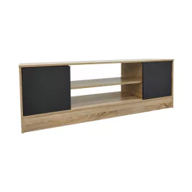   Sasa pakoworld TV cabinet in oak-anthracite shade 120x35x41.5cm
