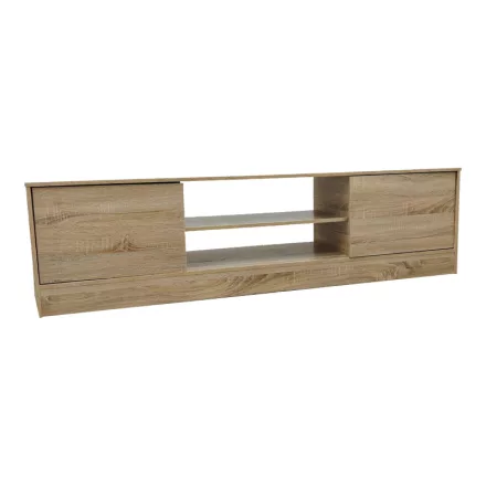 Sasa pakoworld TV cabinet in sonoma shade 150x35x41.5cm