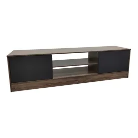   Sasa pakoworld TV cabinet in oak-anthracite shade 150x35x41.5cm