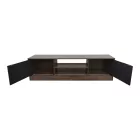 Sasa pakoworld TV cabinet in oak-anthracite shade 150x35x41.5cm