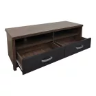 Podizor pakoworld TV cabinet in oak-anthracite shade 120x45x42.5cm