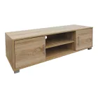 Serank pakoworld TV cabinet in sonoma shade 120x40x40cm