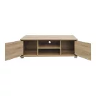 Serank pakoworld TV cabinet in sonoma shade 120x40x40cm