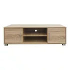 Serank pakoworld TV cabinet in sonoma shade 120x40x40cm