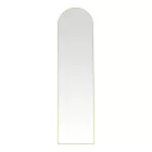 Plaza pakoworld aluminum mirror in gold shade 40x28x150cm