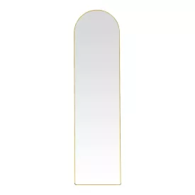 Plaza pakoworld aluminum mirror in gold shade 40x28x150cm