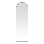 Plaza I pakoworld aluminum mirror in black shade 50x28x160cm