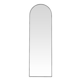 Plaza I pakoworld aluminum mirror in black shade 50x28x160cm