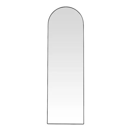 Plaza I pakoworld aluminum mirror in black shade 50x28x160cm