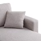 Kamore pakoworld corner reversible sofa bed with storage space beige fabric 223x146x85cm