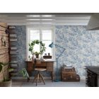 Boras / Blue&White tapéta