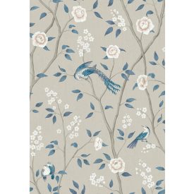 Boras / Blue&White tapéta