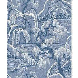 Boras / Blue&White tapéta