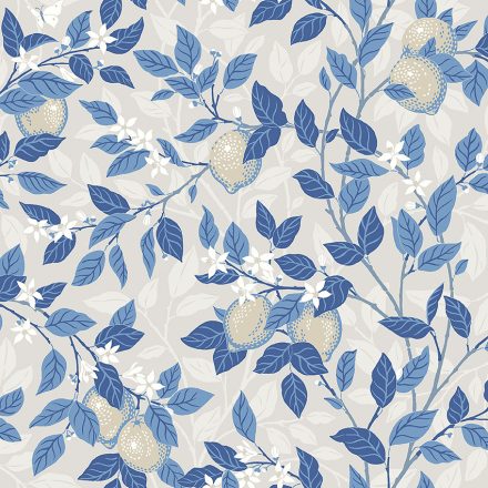 Boras / Blue&White tapéta